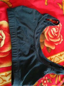Comfortable White Sports Bra