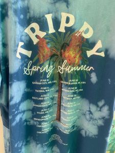 (T501) Trippy Spring Summer Tie-Dye Tee (Big size)