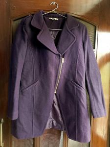 Pure Wool Solid Coat HONEY BY PANTALOONS