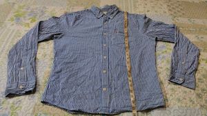 Classic Blue Striped Long Sleeve Shirt