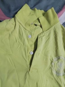 Yellow Polo T-Shirt