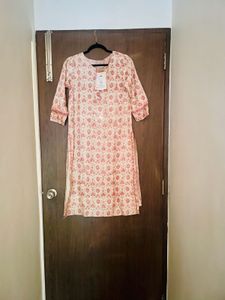 Fabindia Silk Kurta Set With Tags