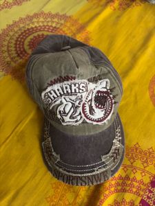 Cool Sharks Graphic Baseball Cap