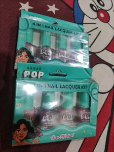 SUGAR POP 4 IN 1 Nail Lacquer Kit
