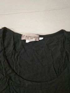 Rumours Black kurta