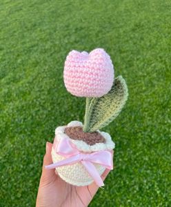 sunflower, rose Crochet flower Plants🌸