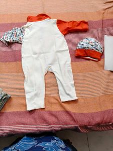 Cute Baby Romper and Hat Set