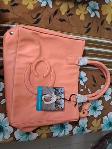 Caprese Peach Tote Bag