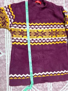 Cozy Fair Isle Knit Sweater