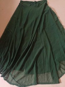 Stunning Green Embroidered Lehenga Set