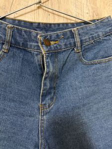 Classic Blue Denim Shorts