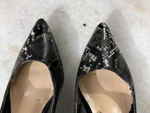 Snakeskin Heels