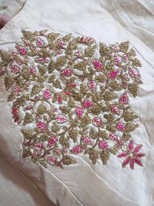 🆕️ Classy Ethnic Full Flared Embroidered Gown