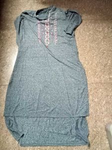 ,Floral Print Kurta