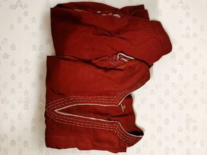 straight fit kurti set