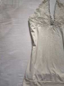 White Lace Halter Top
