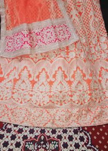 Stiched Lehenga With 2mtr Dupatta 🧡✨