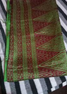 Elegant Green Saree