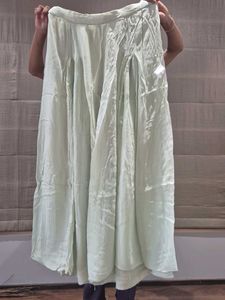 Elegant Pastel Green Kurta Set with Dupatta