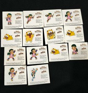 Kelloggs Chocos Doremon & Ninja hattori Stickers ✨