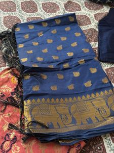 Designer Navy Blue chaniya choli