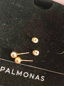 Plain Ball Stud Earrings