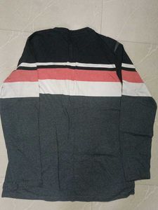 Men's Long Sleeve Striped T-Shirt