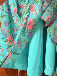 Floral 2 in 1 dress-normal and off shoulder
