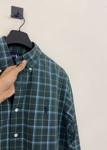 Ralph Lauren Plaid Button-Down Shirt