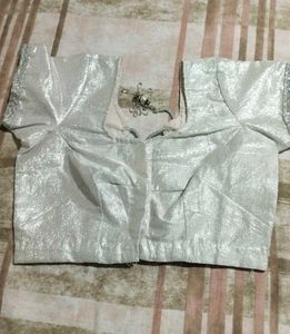 Sparkling Silver Blouse