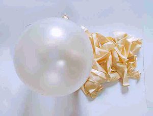 Combo Of Cream And Pink Metallic Balloons -40