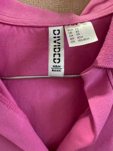 H&amp;M Cropped Polo T-Shirt