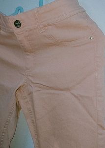 Pastel Pink Denim Jeans from FBB