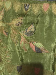 Beautiful Green Silk Saree