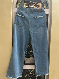 Vintage Wide Leg Denim Jeans