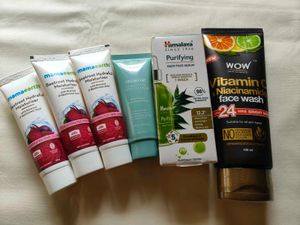 Skincare Bundle: Moisturizer, Serum &amp; Face Wash