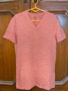 Slim Fit V Neck Tshirt