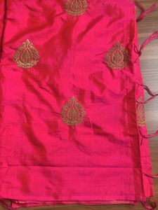 Price Drop💥💥 Beautiful Pink colour Silk Saree