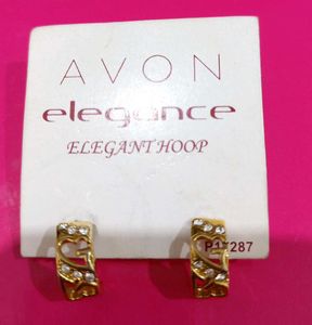 Avon Elegance Hoop Earrings