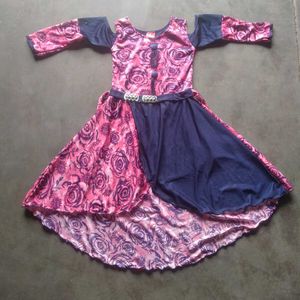 Girls Western Frock