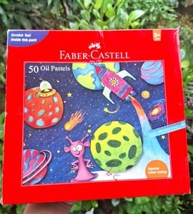 Faber-Castell 50 Oil Pastels Space Theme