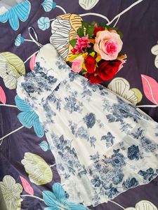 Blue Floral Sundress