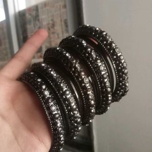 Set of 7 Beaded Bangles