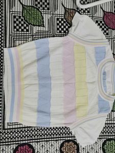 Chic Striped Knit Top