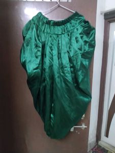 green Patiala pant