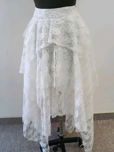 (price drop) offwhite lace skirt