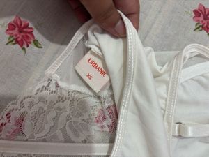 Lace corset top