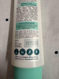 WishCare Niacinamide Oil Balance Fluid Sunscreen