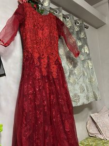 Stunning Red Barbie Gown