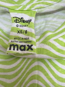 Mickey Mouse Graphic Print Crop Top
